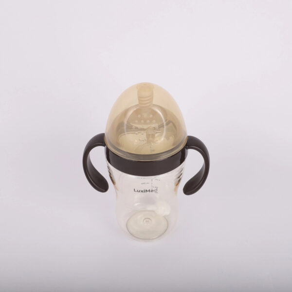 LuxiMed Baby bottles – Anti-Colic Baby Bottle, Extra Slow Flow, Breastfeeding-Like Silicone Nipple Bottle, Reduces Colic, Gas, & Reflux, Easy-to-Clean, BPA-Free, Vented Baby Bottles for Newborns, 0-3 Months - Image 3