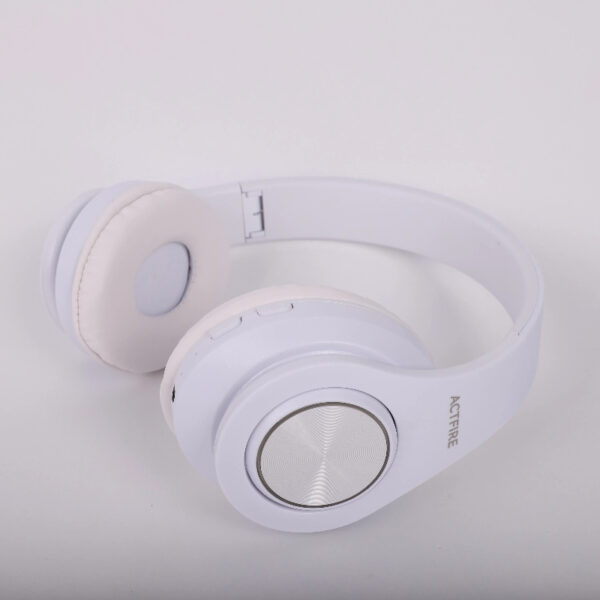 ACTFIRE Headphones – ACTFIRE Bluetooth headphones with up to 40 hours battery, microphone for call, foldable and comfortable, Android and iOs compatible - Image 3