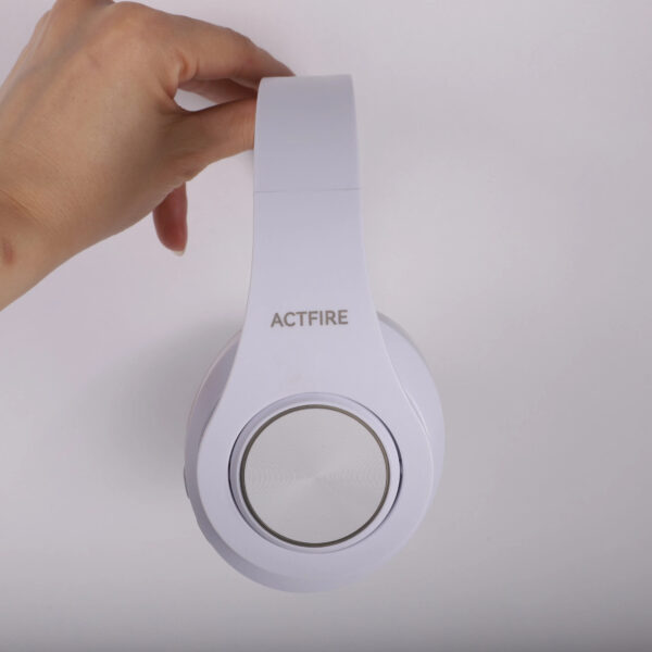 ACTFIRE Headphones – ACTFIRE Bluetooth headphones with up to 40 hours battery, microphone for call, foldable and comfortable, Android and iOs compatible - Image 4