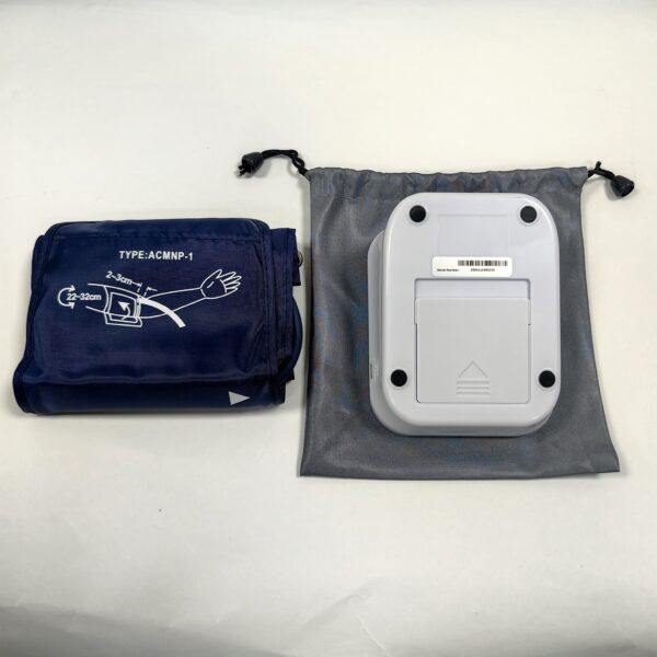 HealMed Blood pressure monitors – Blood Pressure Monitors for Home Use, Blood Pressure Machine Upper Arm with Large Wide Cuff Automatic Digital BP Machine LCD Screen BSX583(Light Blue) - Image 3
